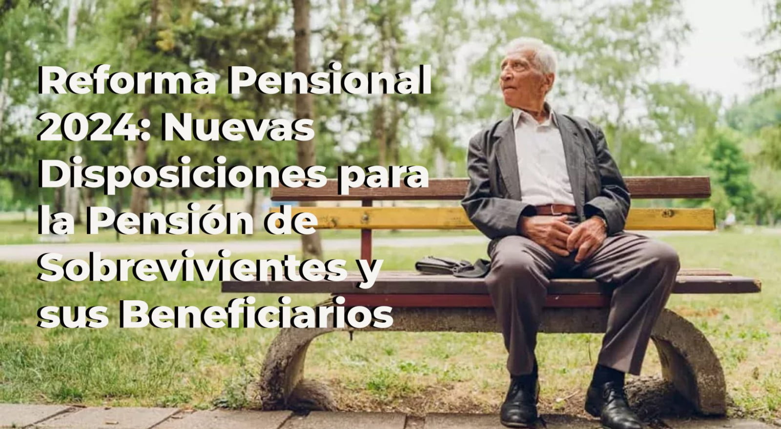 Reforma Pensional: Esto es lo que Dice el Proyecto sobre la Pensión de Sobrevivientes